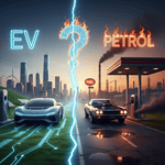 EV Versus Petrol car in Hindi