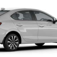 Honda City white, Sedan