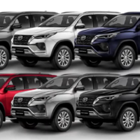 Fortuner all color