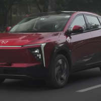 Image Courtesy : Mahindra Auto mahindra be6 on road