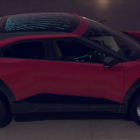 Image Courtesy : Mahindra Auto mahindra be6 red in night