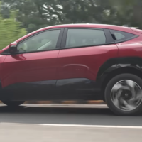 mahindra be6 side view